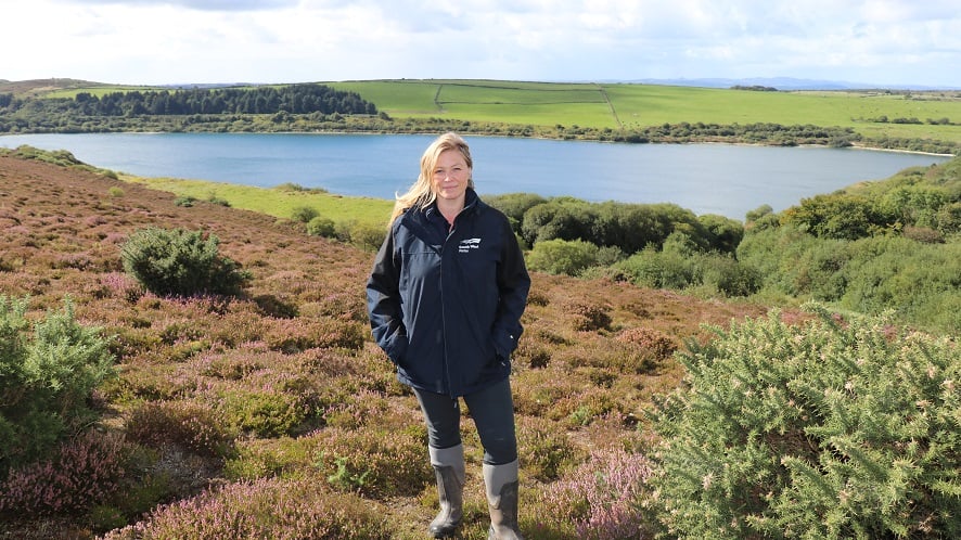 Nature is thriving at former clay pit on Bodmin Moor thanks to South West Water’s biodiversity works- image