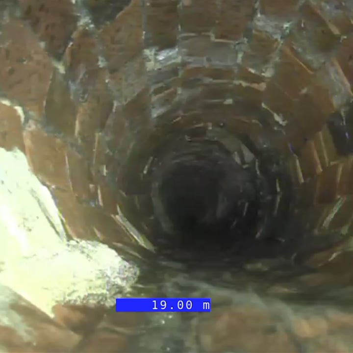 Image of sewer culvert before lining