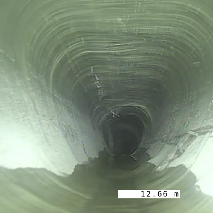 Image of sewer culvert flowing