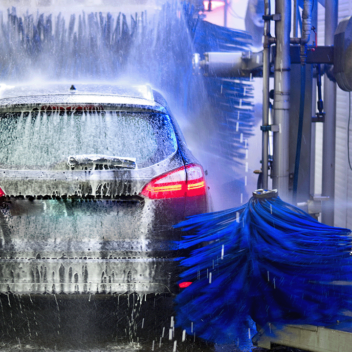 Drive through car wash 