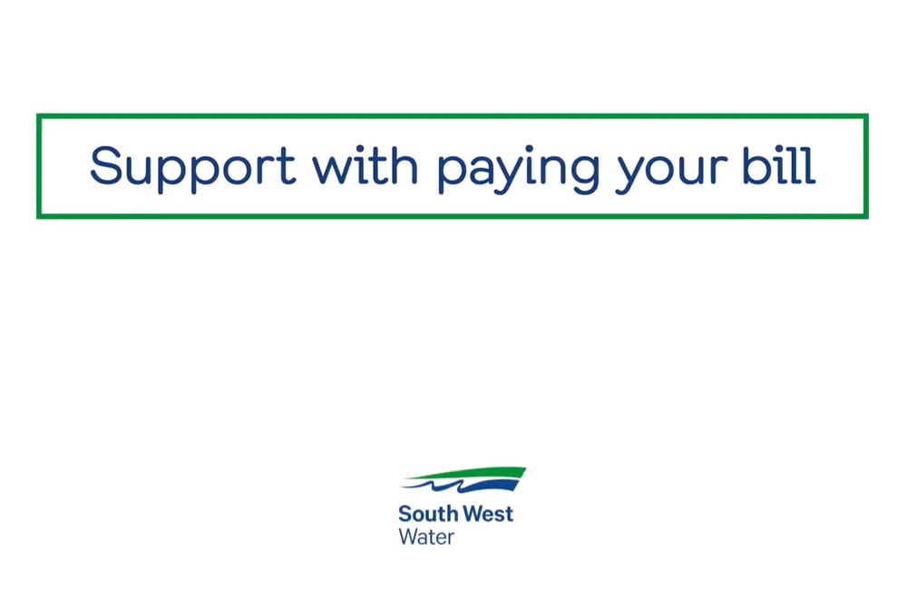 'Support with paying your bill' - video still